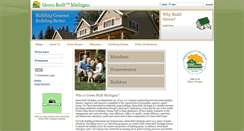 Desktop Screenshot of greenbuiltmichigan.org